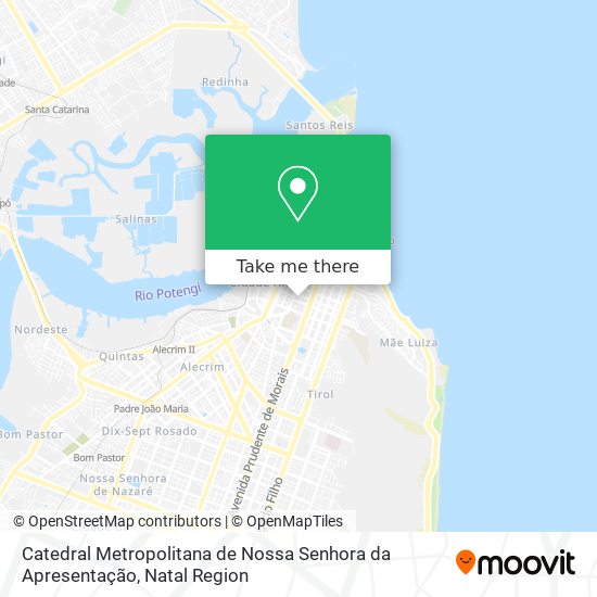 Catedral Metropolitana de Nossa Senhora da Apresentação map