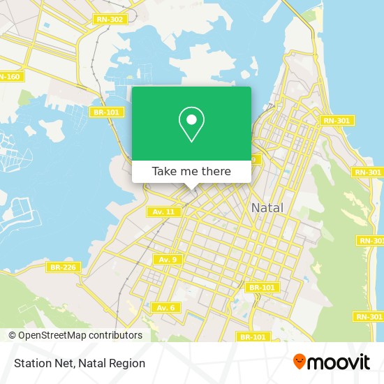 Mapa Station Net