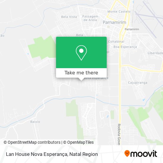 Lan House Nova Esperança map