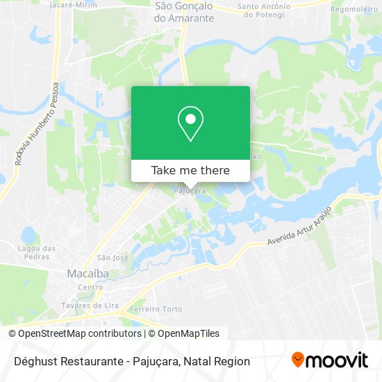 Déghust Restaurante - Pajuçara map