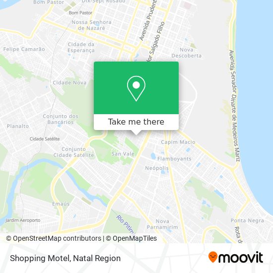 Mapa Shopping Motel