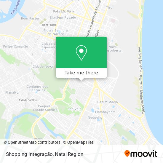 Shopping Integração map