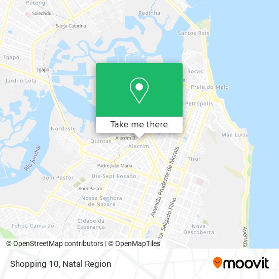 Shopping 10 map