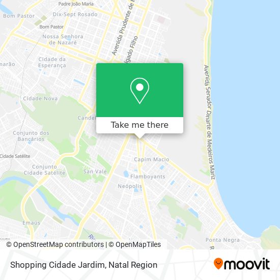 Shopping Cidade Jardim map