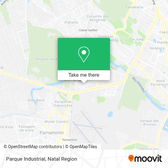Parque Industrial map