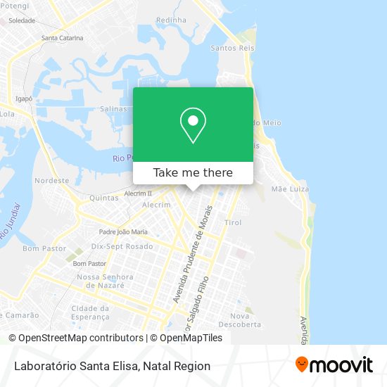 Laboratório Santa Elisa map