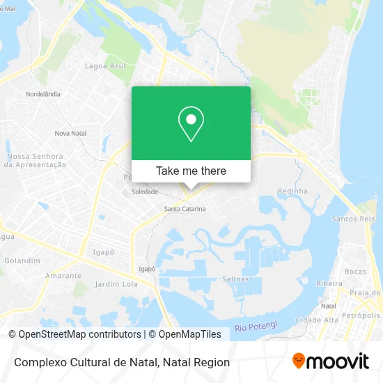 Complexo Cultural de Natal map