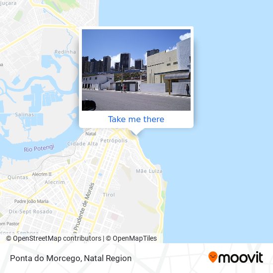 Ponta do Morcego map