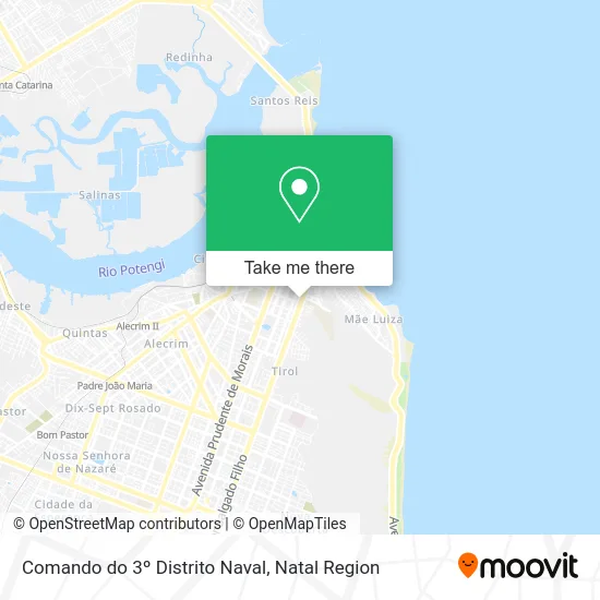 Comando do 3º Distrito Naval map