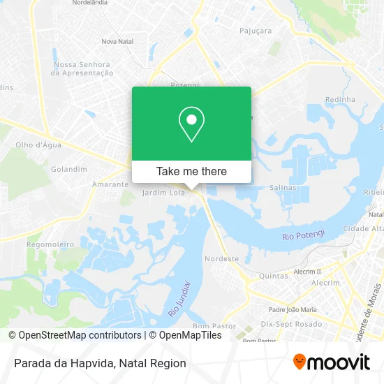 Parada da Hapvida map