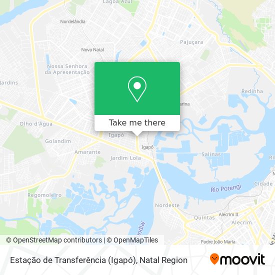 Estação de Transferência (Igapó) map