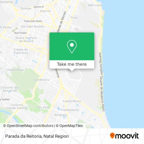 Parada da Reitoria map