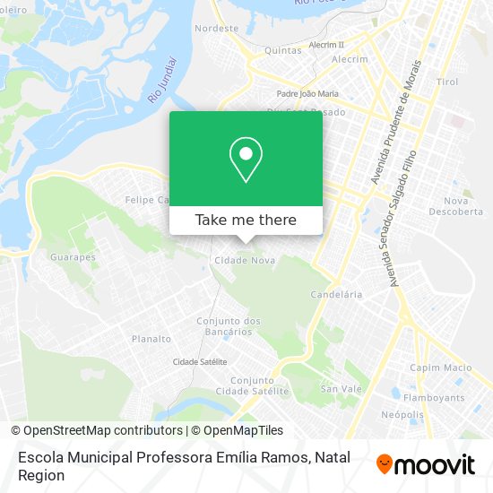 Escola Municipal Professora Emília Ramos map