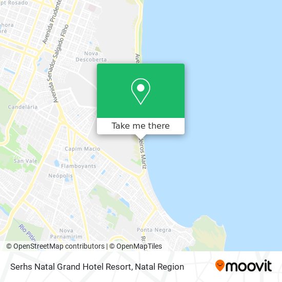 Serhs Natal Grand Hotel Resort map