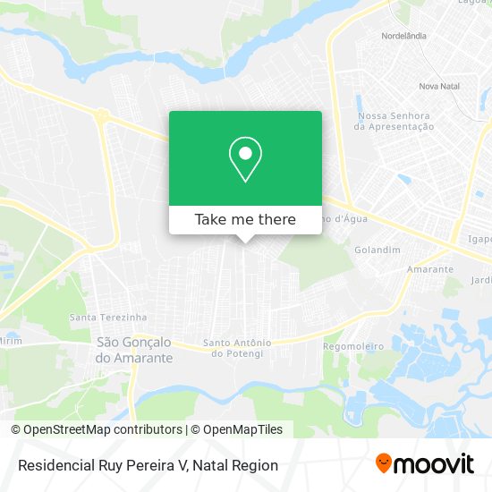 Residencial Ruy Pereira V map
