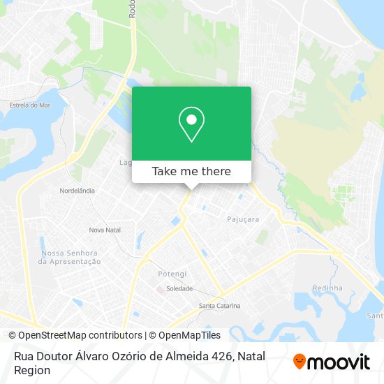 Mapa Rua Doutor Álvaro Ozório de Almeida 426