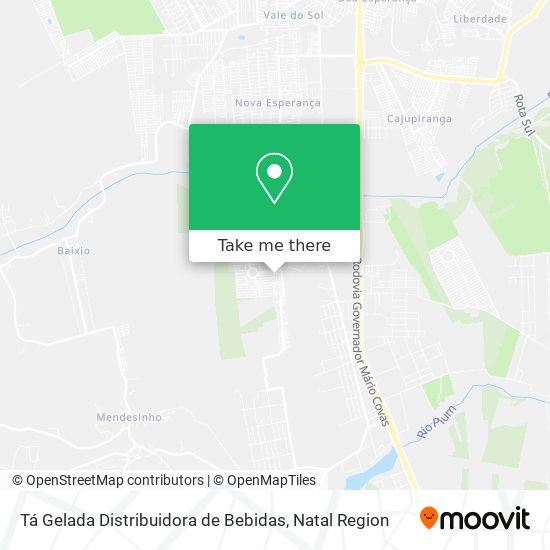 Tá Gelada Distribuidora de Bebidas map