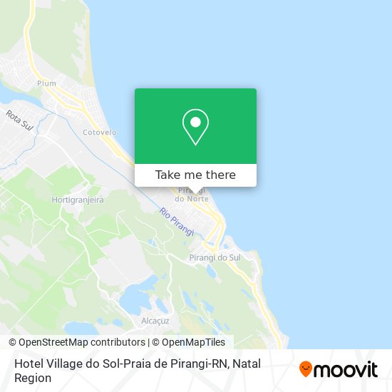 Hotel Village do Sol-Praia de Pirangi-RN map