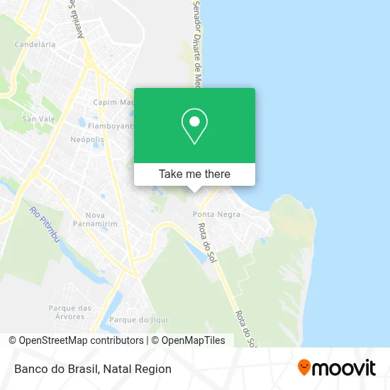 Banco do Brasil map
