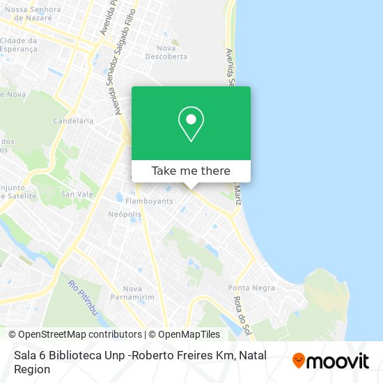 Sala 6 Biblioteca Unp -Roberto Freires Km map