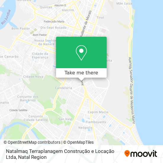 Natalmaq Terraplanagem Construção e Locação Ltda map