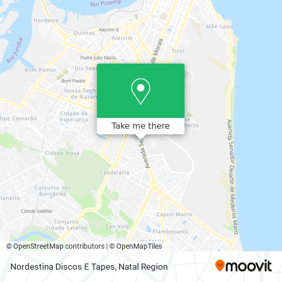Nordestina Discos E Tapes map