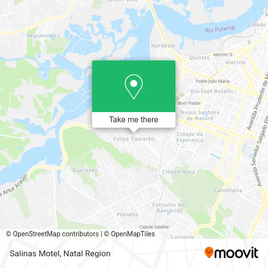 Salinas Motel map