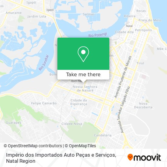 Império dos Importados Auto Peças e Serviços map