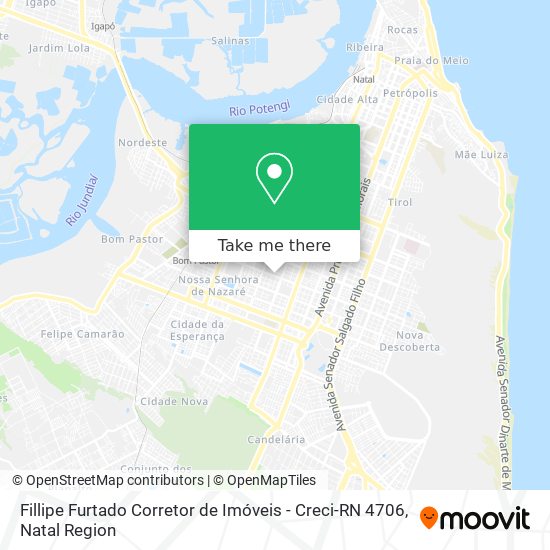 Fillipe Furtado Corretor de Imóveis - Creci-RN 4706 map