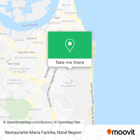 Mapa Restaurante Maria Farinha