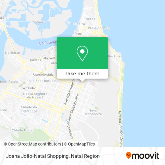 Joana João-Natal Shopping map