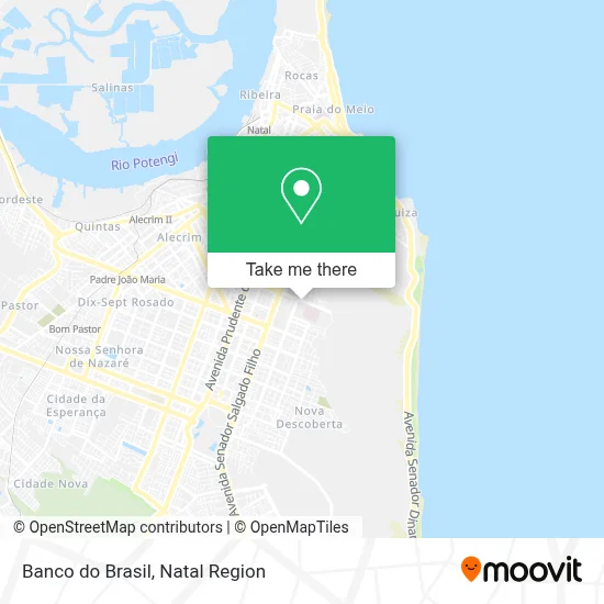 Banco do Brasil map