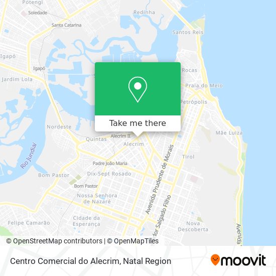 Centro Comercial do Alecrim map
