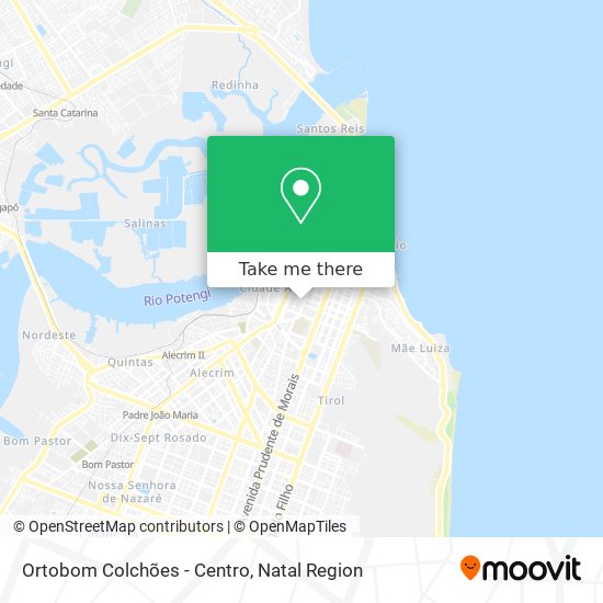 Ortobom Colchões - Centro map