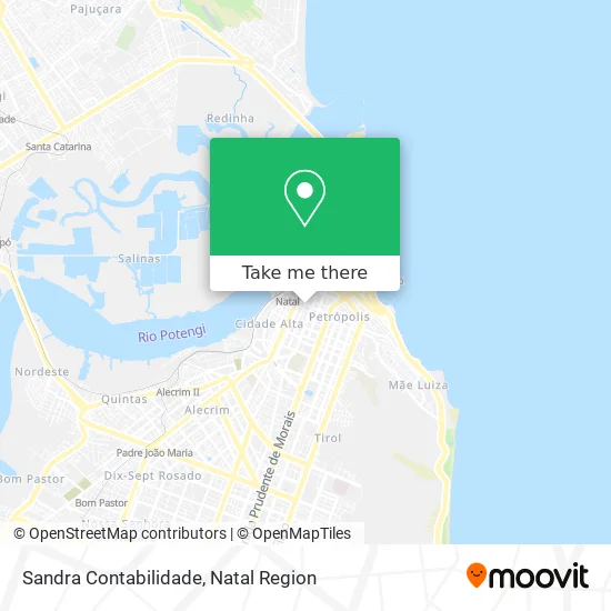 Sandra Contabilidade map