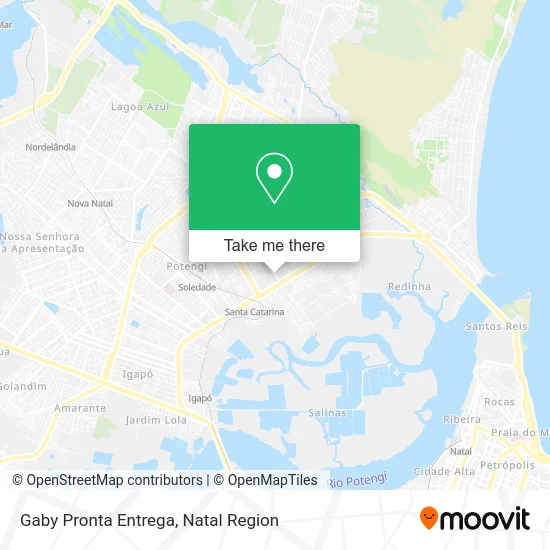 Gaby Pronta Entrega map