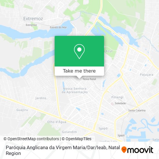 Paróquia Anglicana da Virgem Maria / Dar / Ieab map