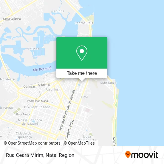 Rua Ceará Mirim map