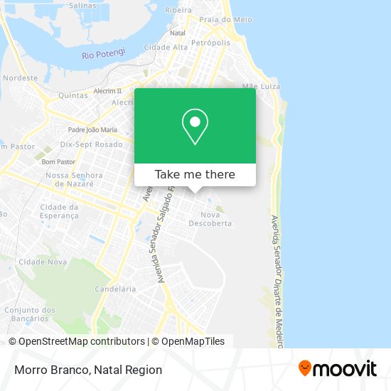 Morro Branco map