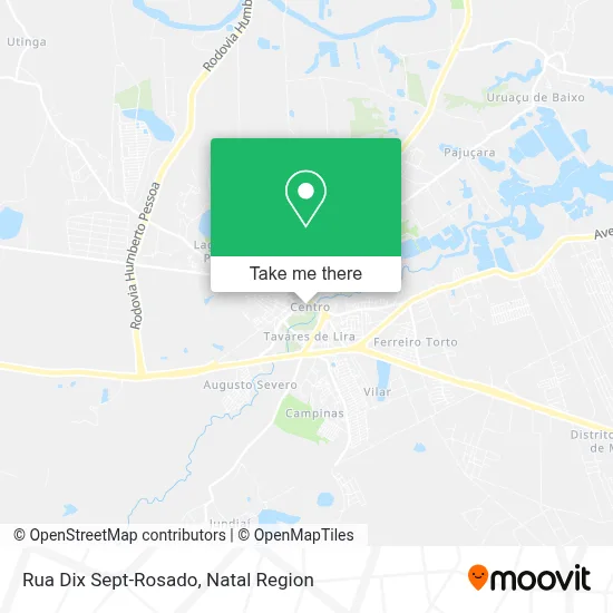 Rua Dix Sept-Rosado map