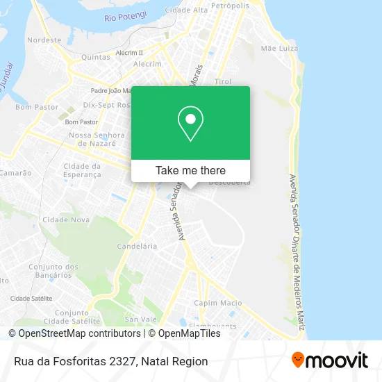 Rua da Fosforitas 2327 map