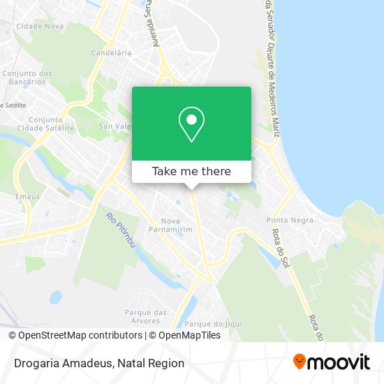 Drogaria Amadeus map