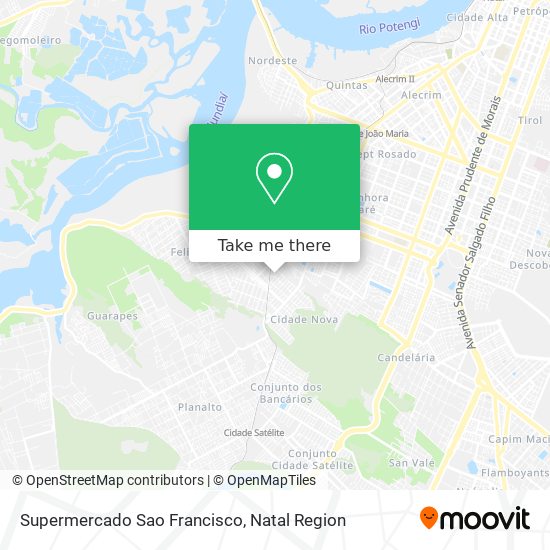 Supermercado Sao Francisco map