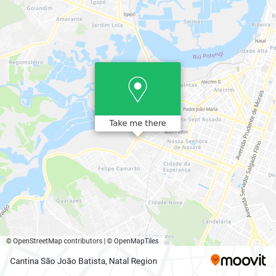 Cantina São João Batista map