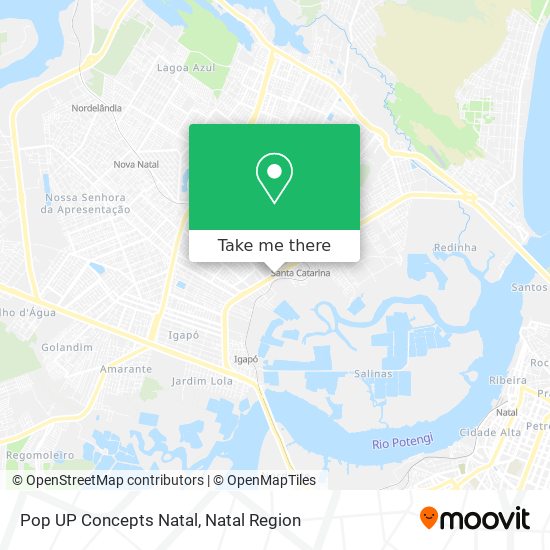 Pop UP Concepts Natal map