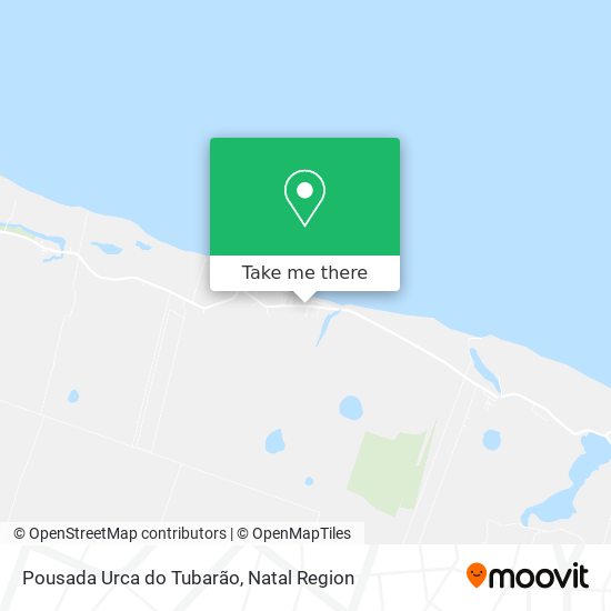 Pousada Urca do Tubarão map