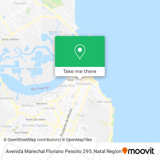 Mapa Avenida Marechal Floriano Peixoto 295