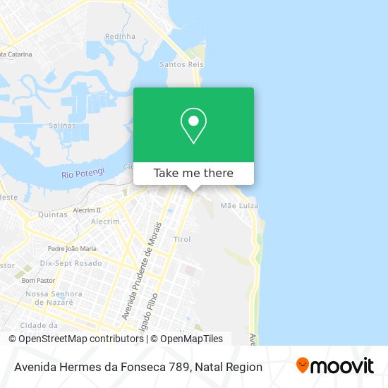 Avenida Hermes da Fonseca 789 map
