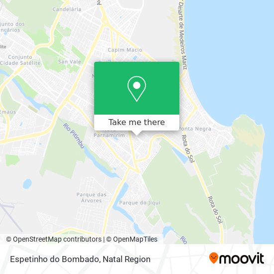 Espetinho do Bombado map