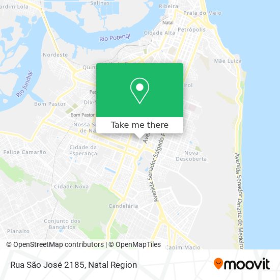 Rua São José 2185 map